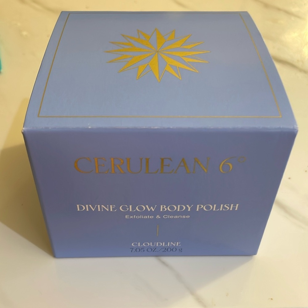 New Cerulean 6 Divine Glow Body Polish Exfoliant
